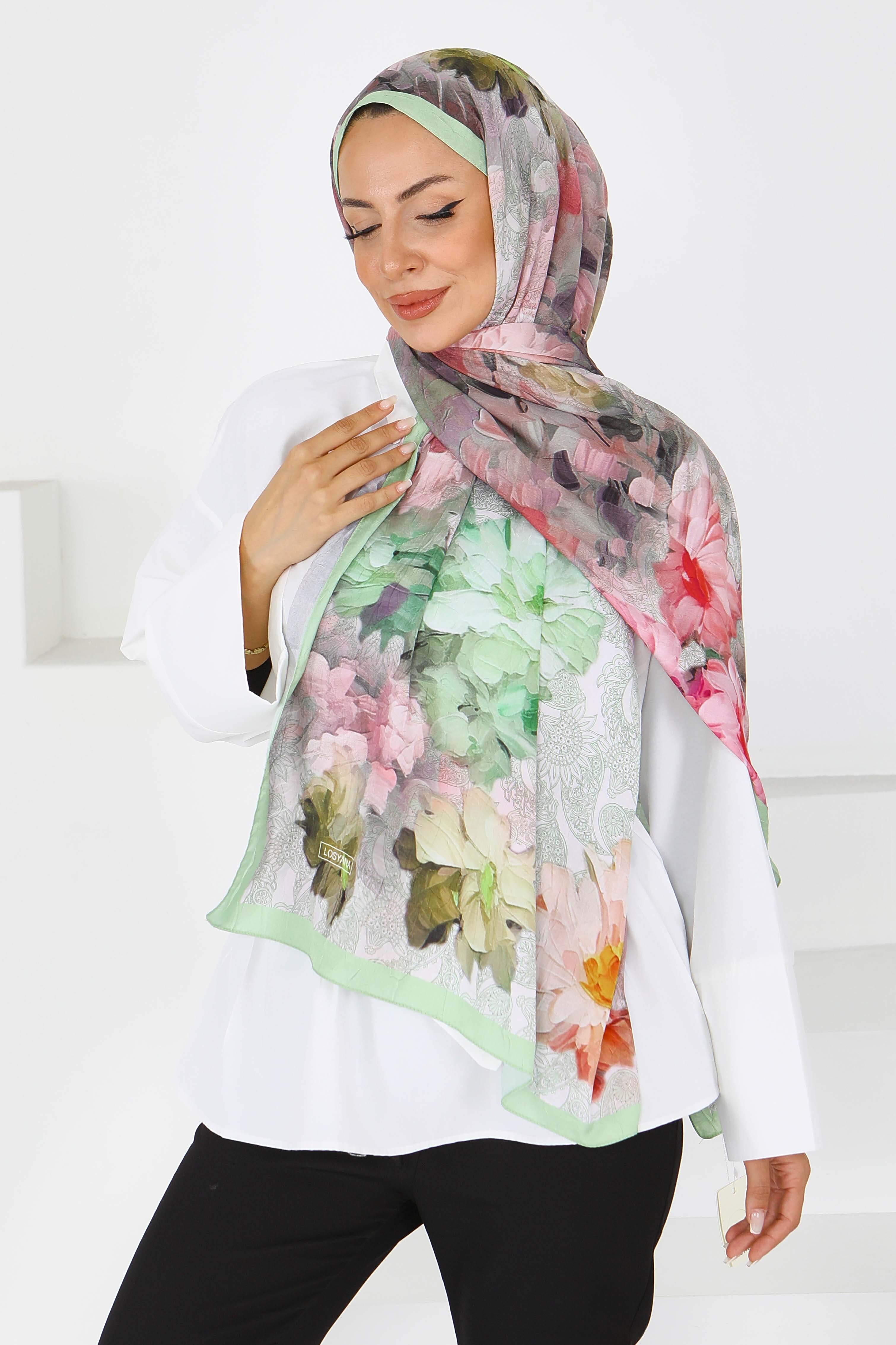 Bambu Kıraş Şal - 27617 - 2