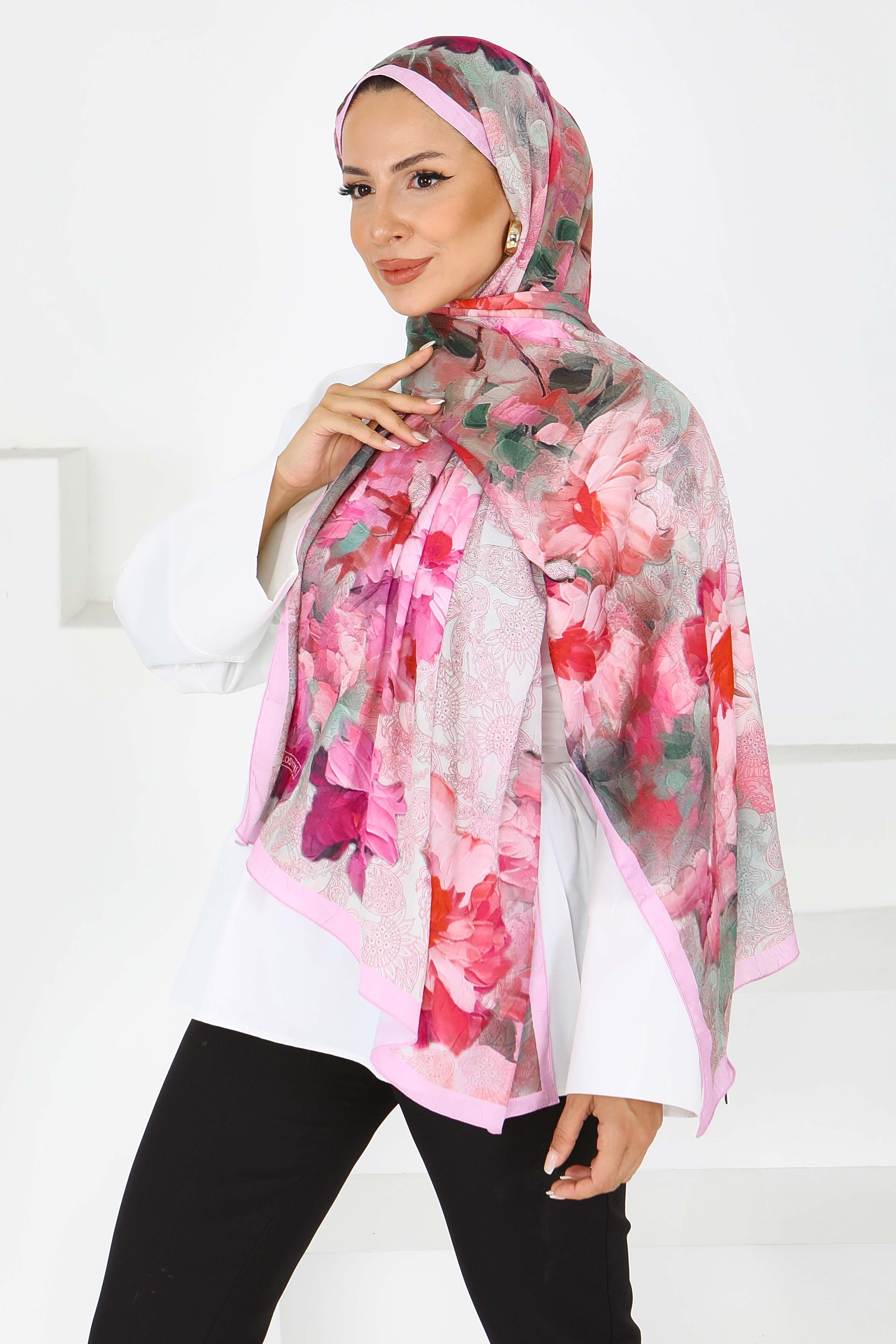 Bambu Kıraş Şal - 27617 - 4