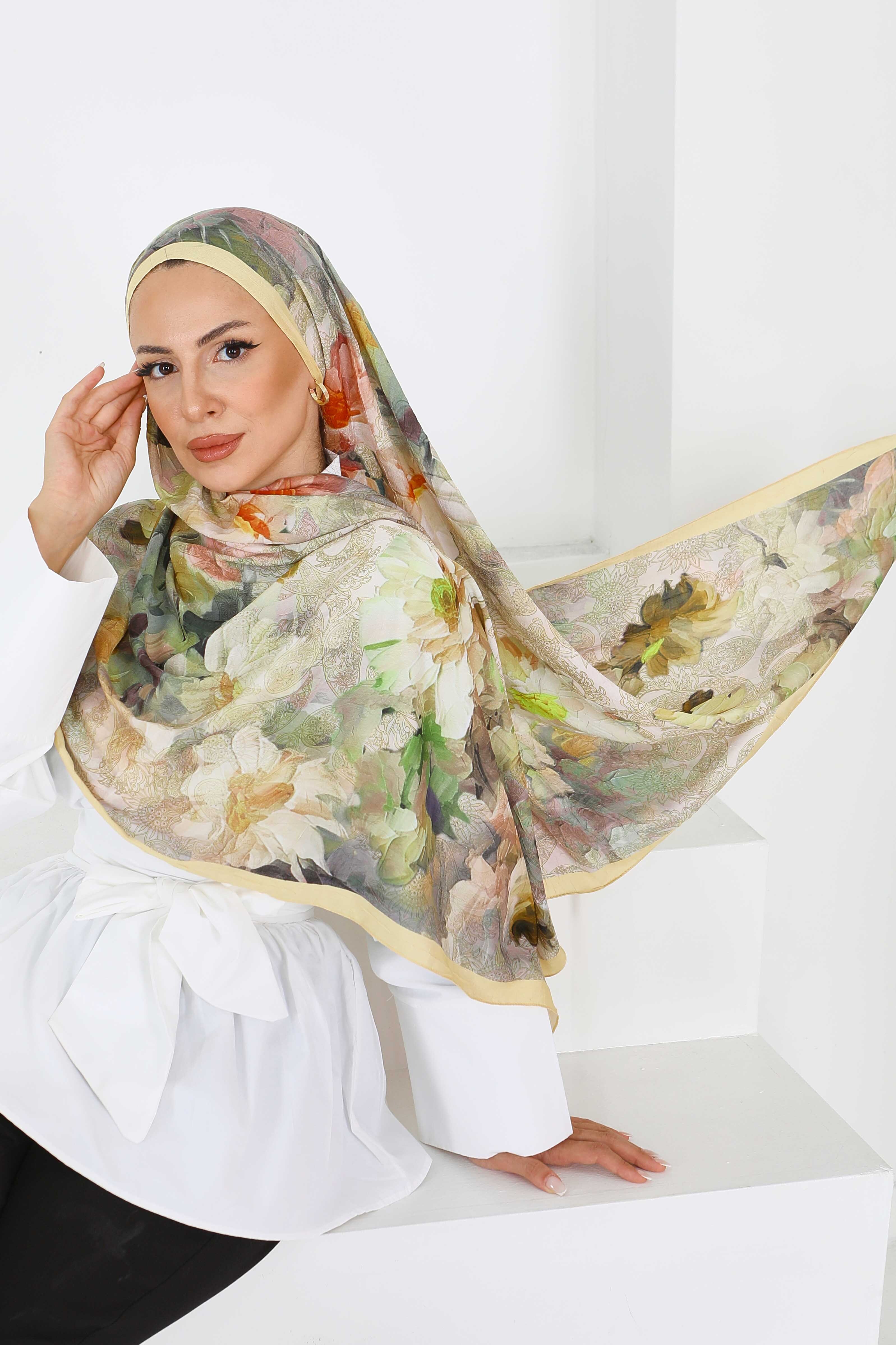 Bambu Kıraş Şal - 27617 - 2