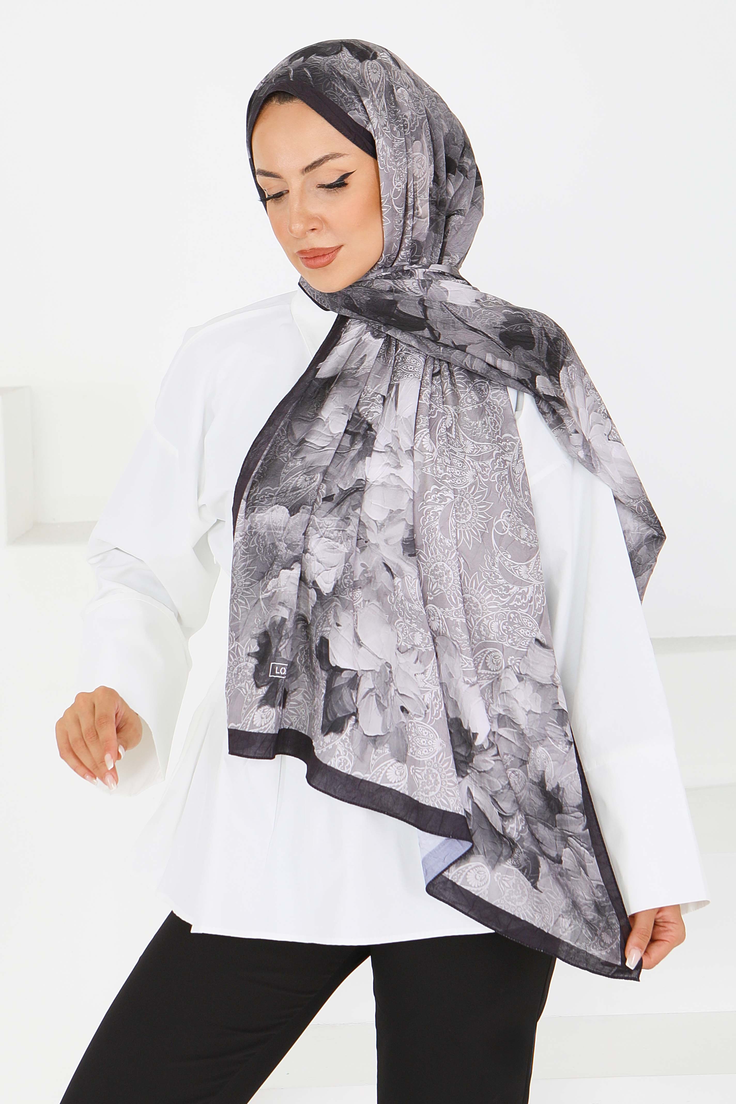 Bambu Kıraş Şal - 27617 - 4