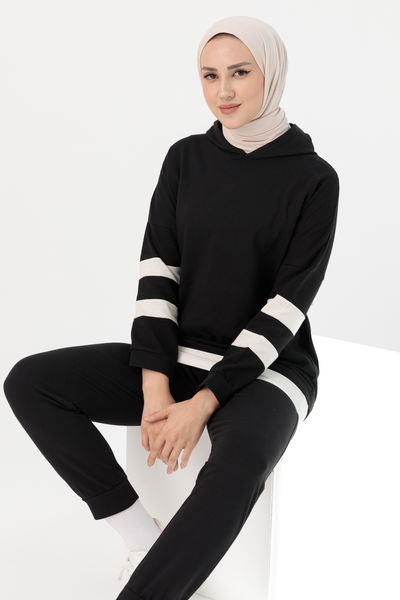 Tunik Pantolon Siyah - 3024 