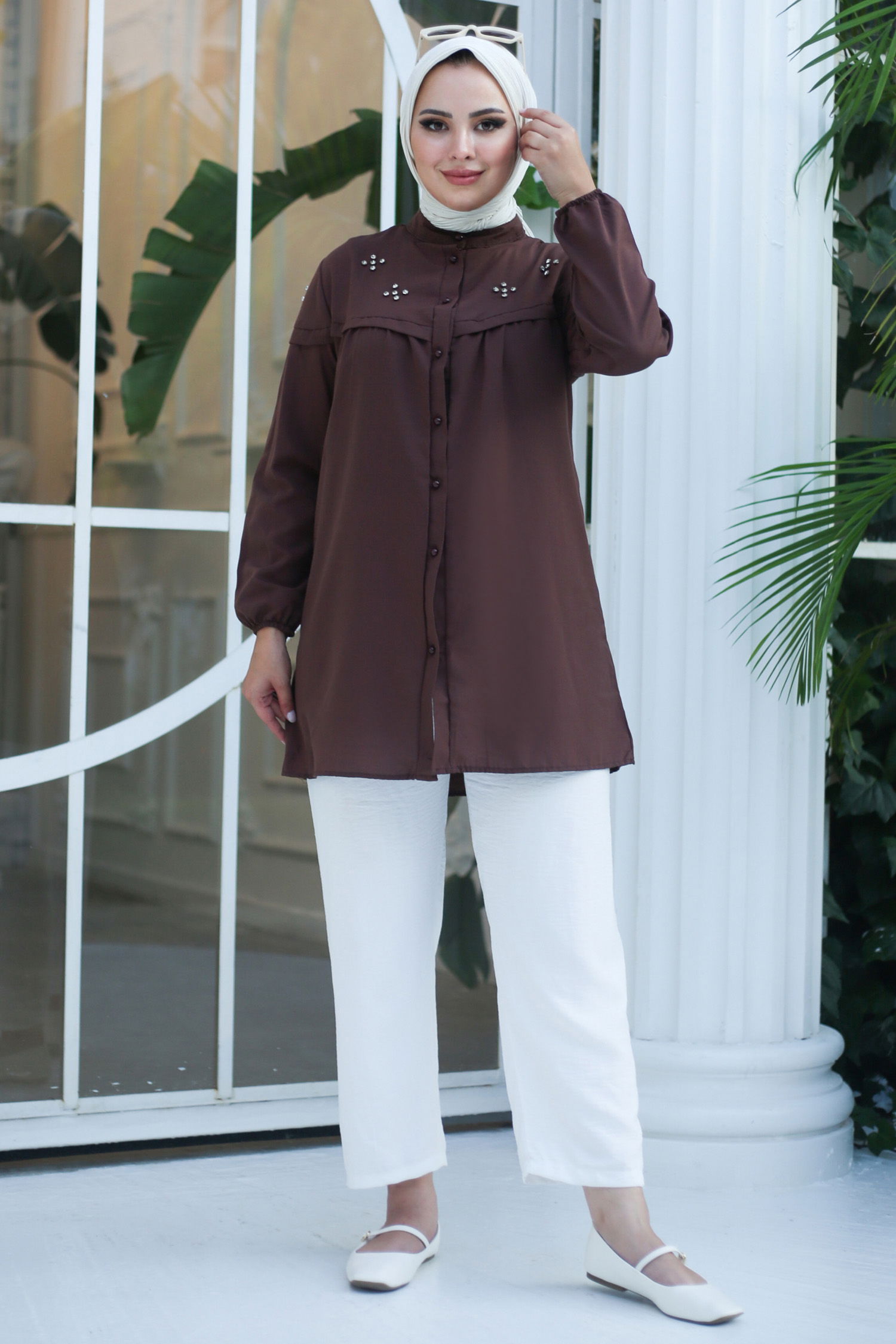 Tunik Kahve - 10766 - 1