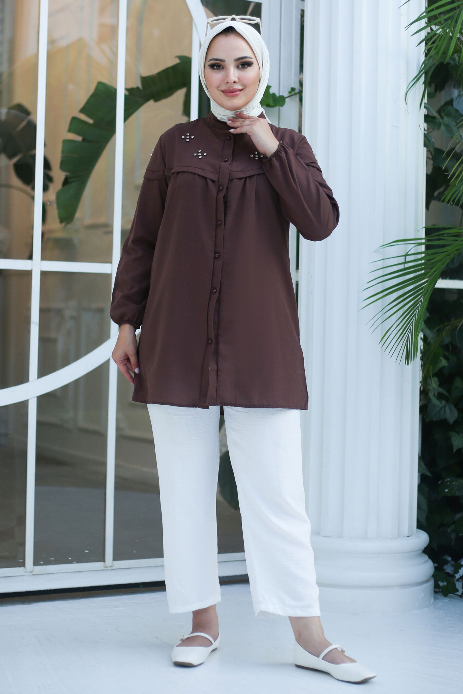 Tunik Kahve - 10766 - 2