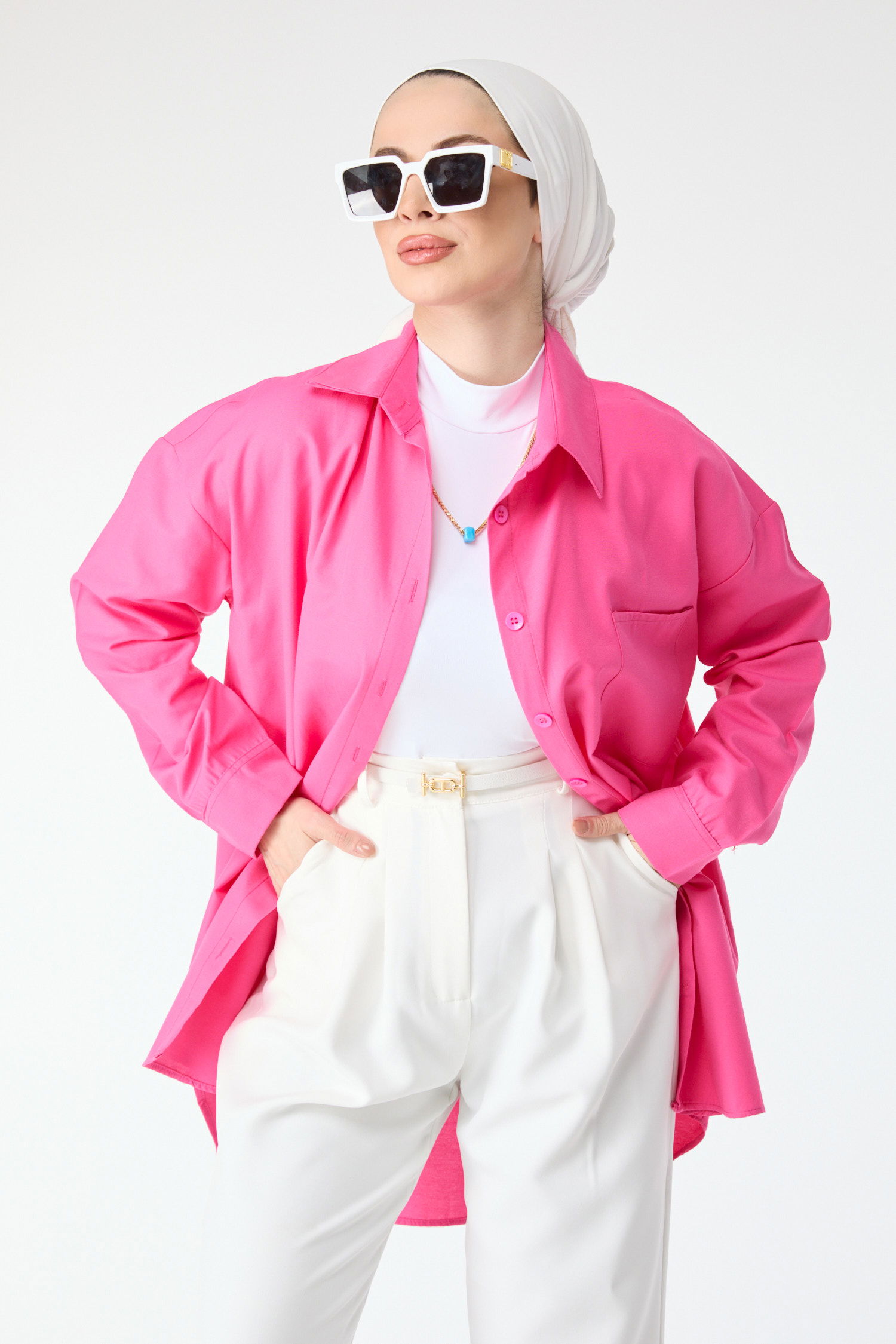 Tunik Fusya - 10810 - 4