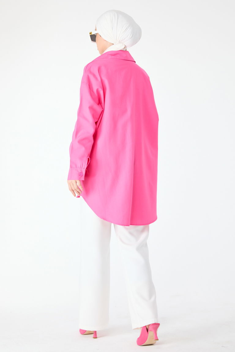 Tunik Fusya - 10810 - TOFİSA