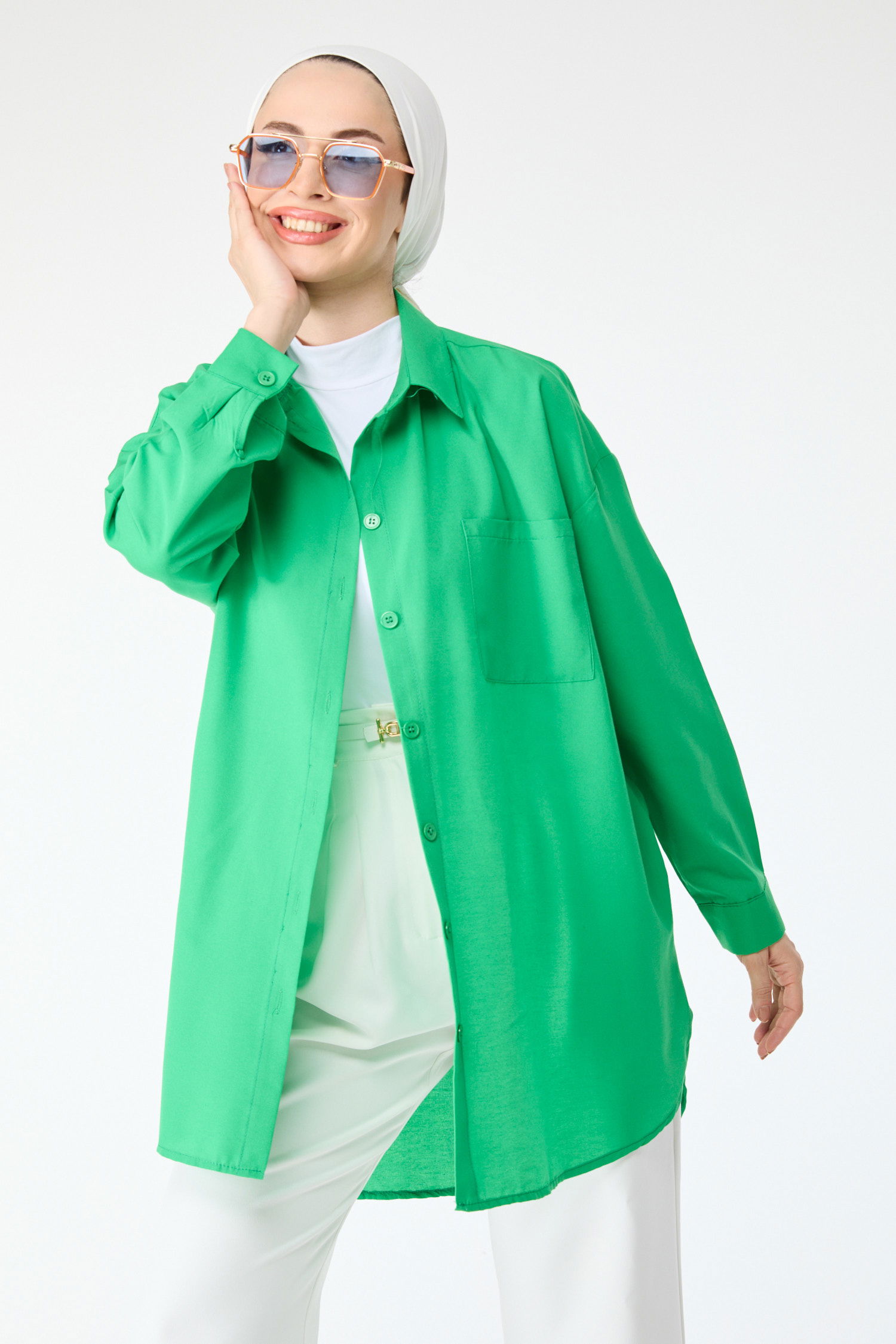 Tunik Yesil - 10810 - 2