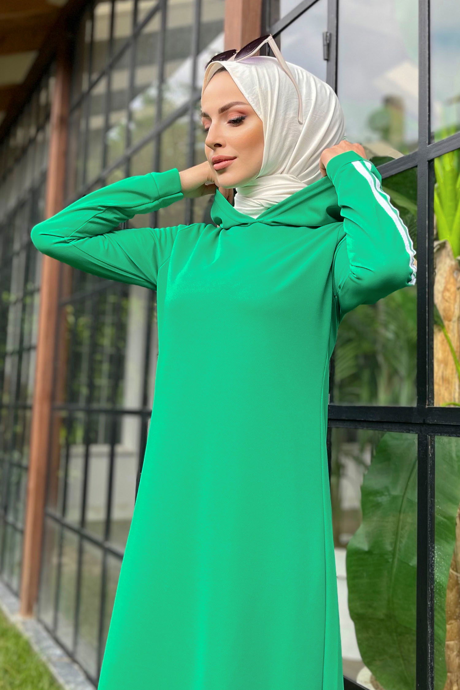 Elbise Yeşil - 11048 - 4