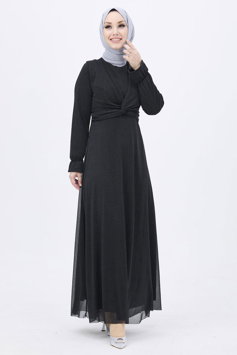 Abiye Siyah - 11142 - TOFİSA