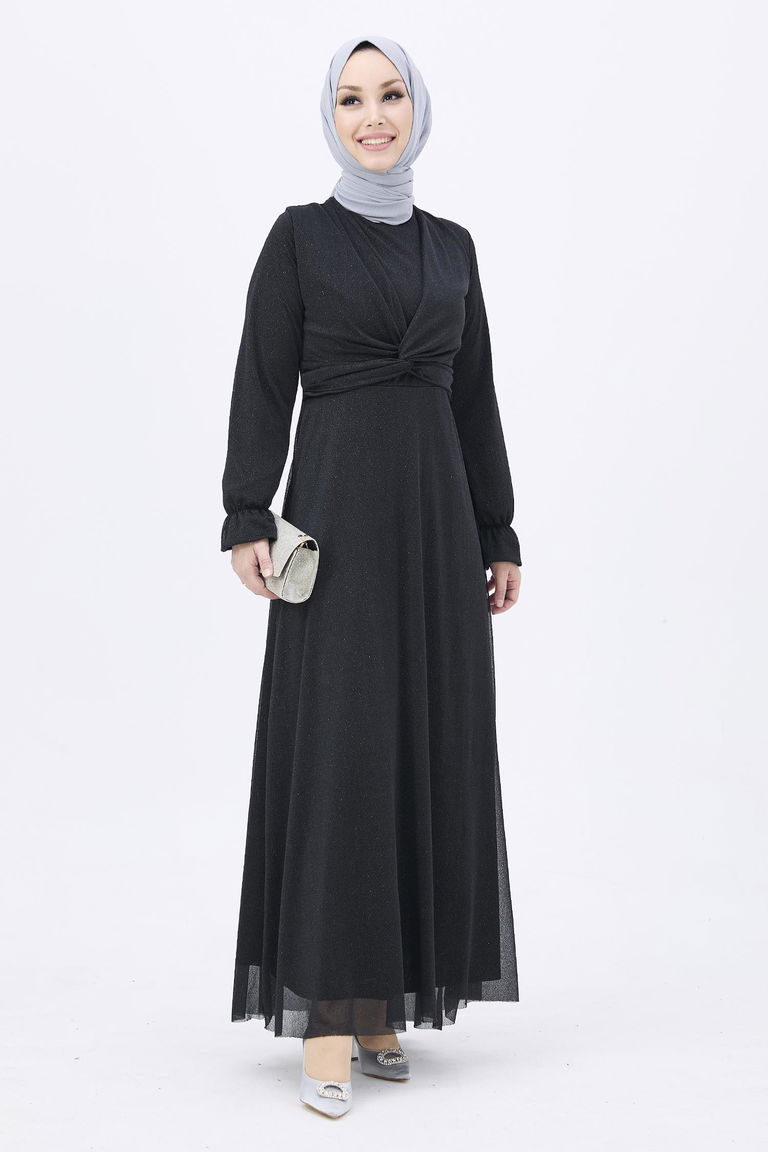 Abiye Siyah - 11142 - TOFİSA