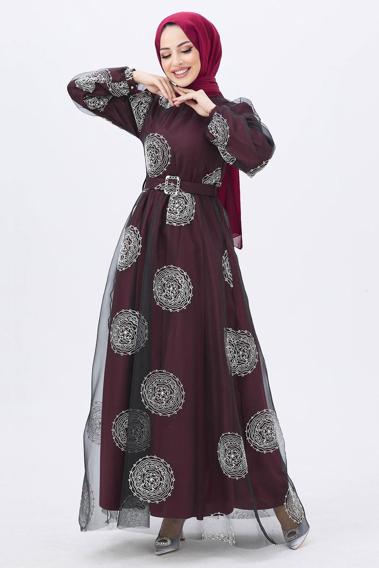 11175-BORDO Abiye - TOFİSA