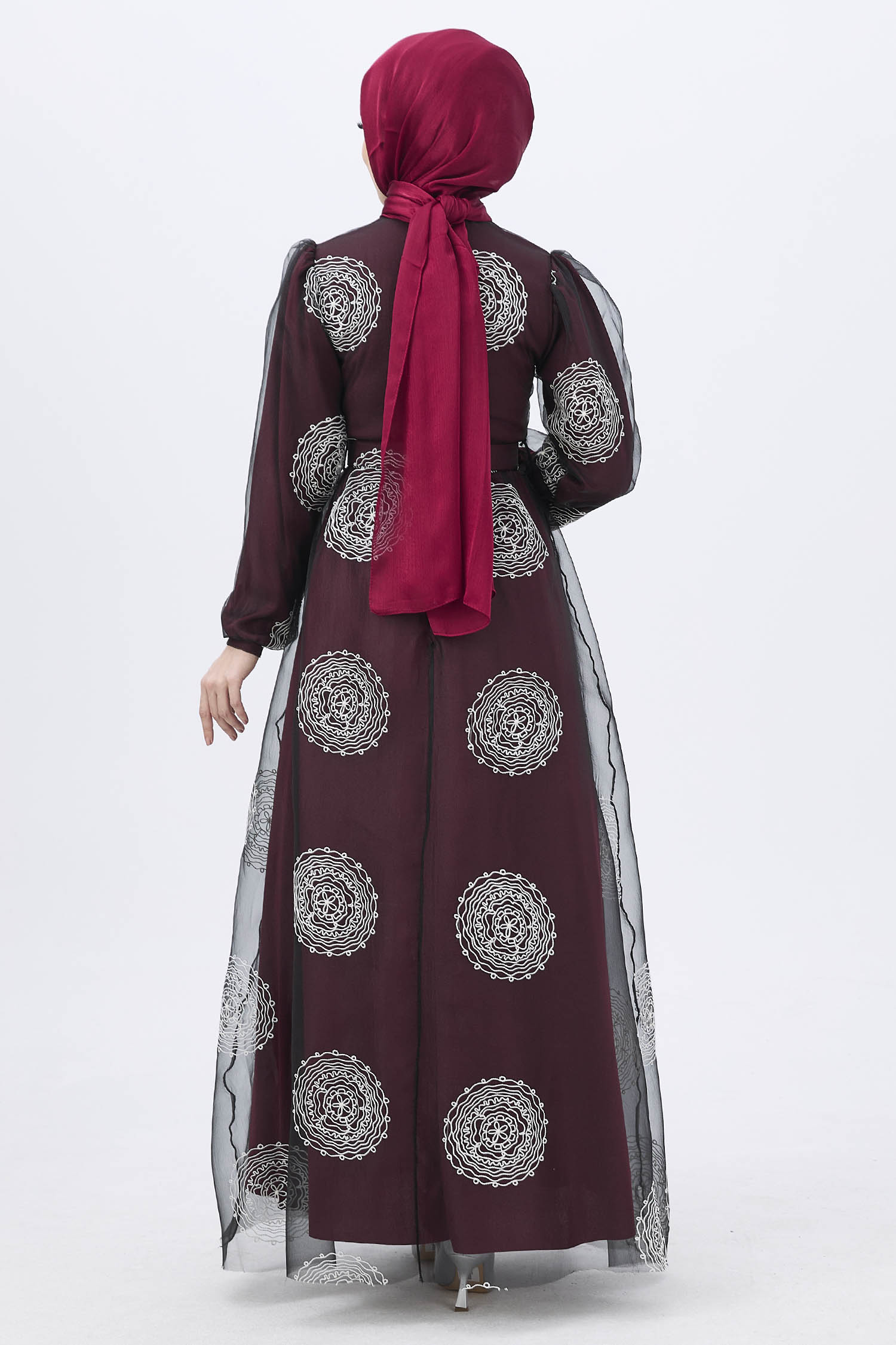 11175-BORDO Abiye - 7