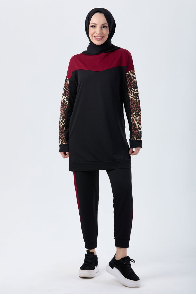 11182-BORDO Tunik Pantolon - TOFİSA