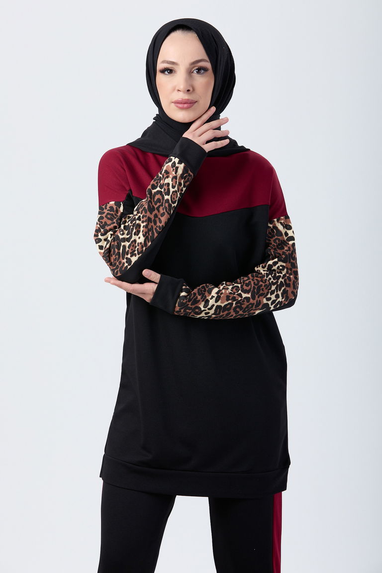 11182-BORDO Tunik Pantolon - TOFİSA