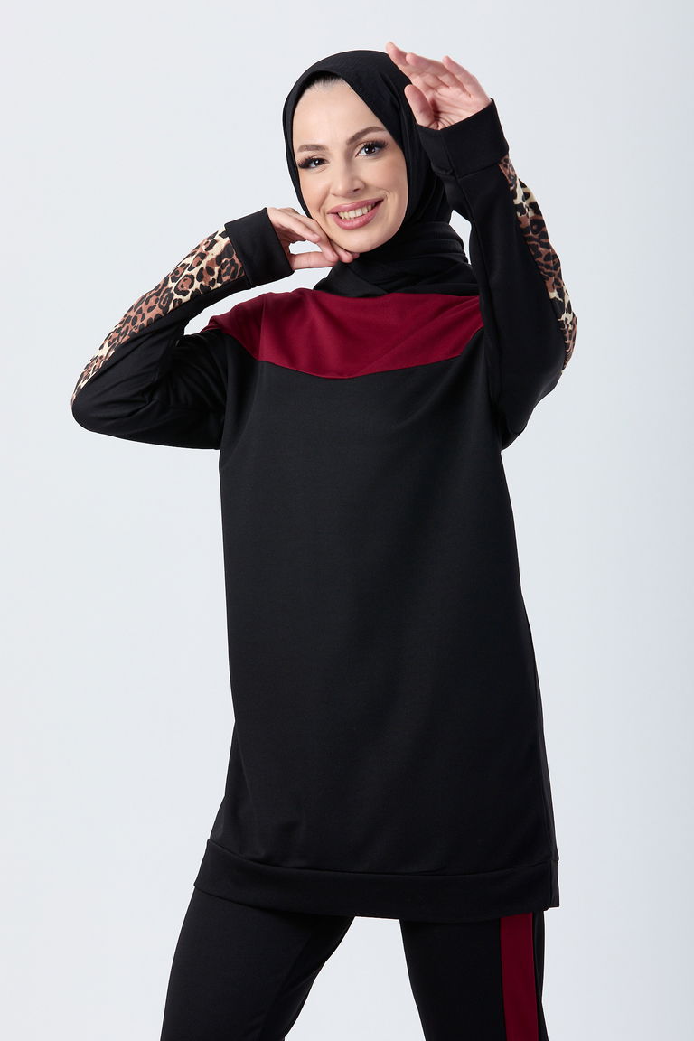 11182-BORDO Tunik Pantolon - TOFİSA