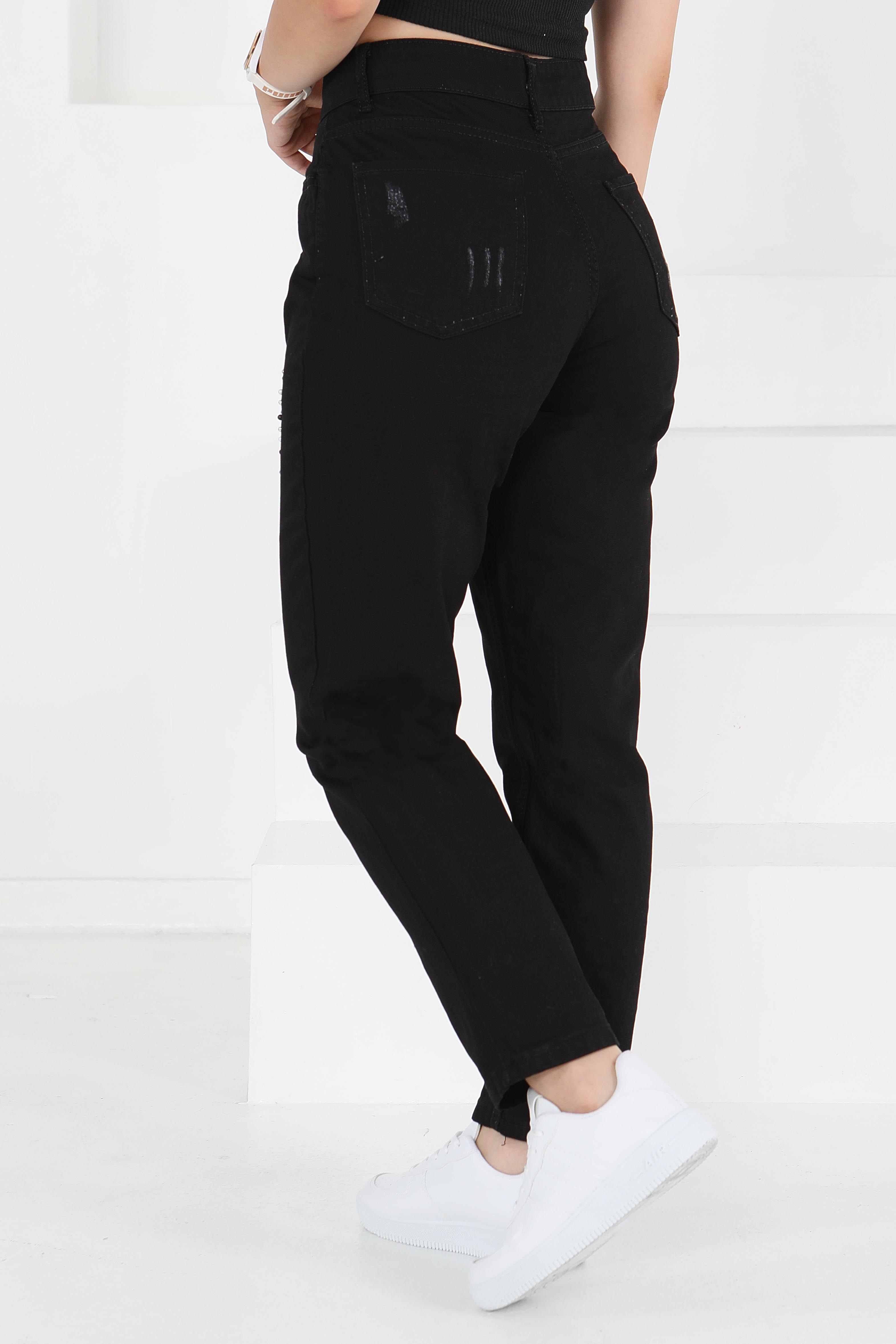 11189-SIYAH Kot Pantloon - 5