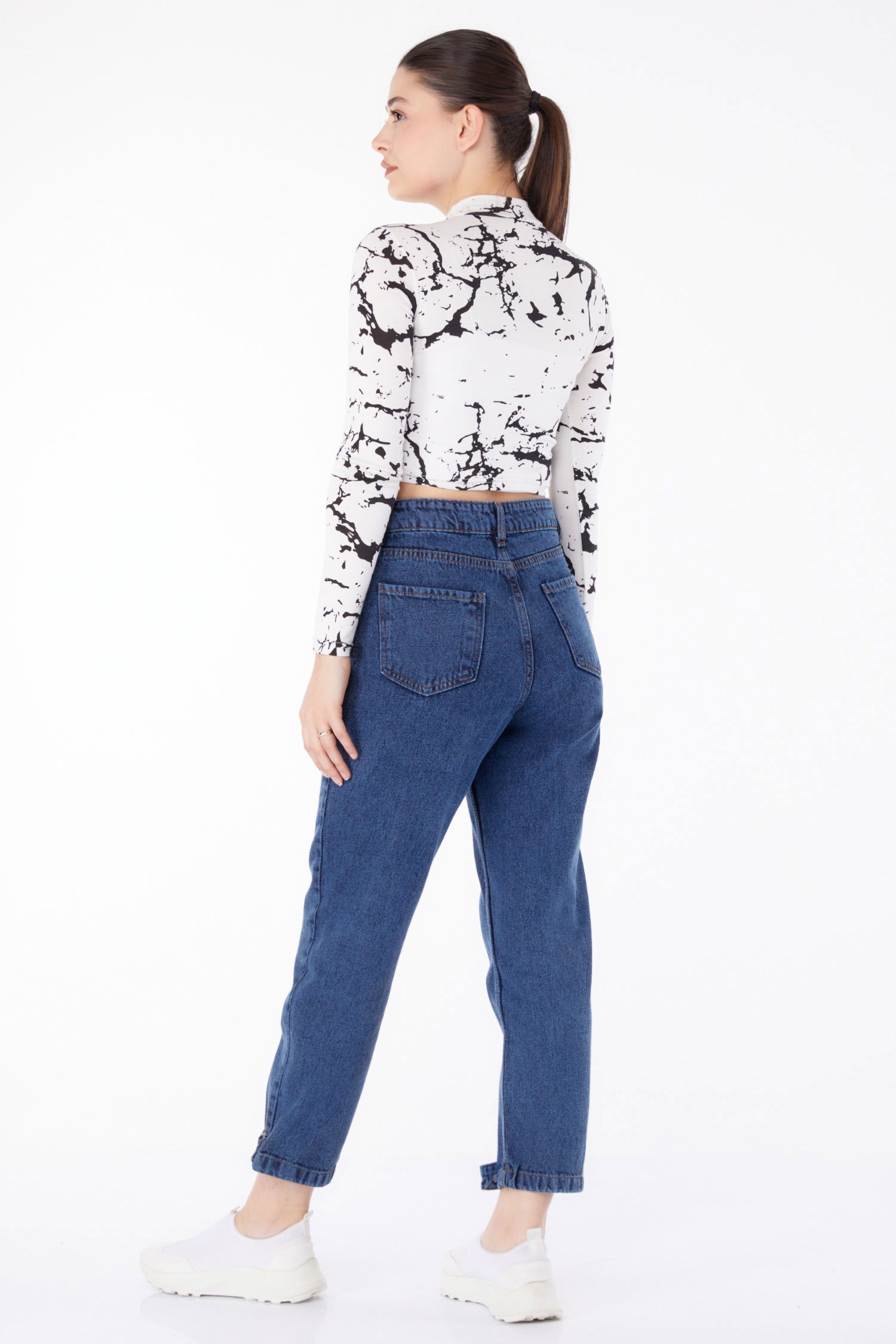 Kot Pantloon Koyu Mavi - 11190 - 4