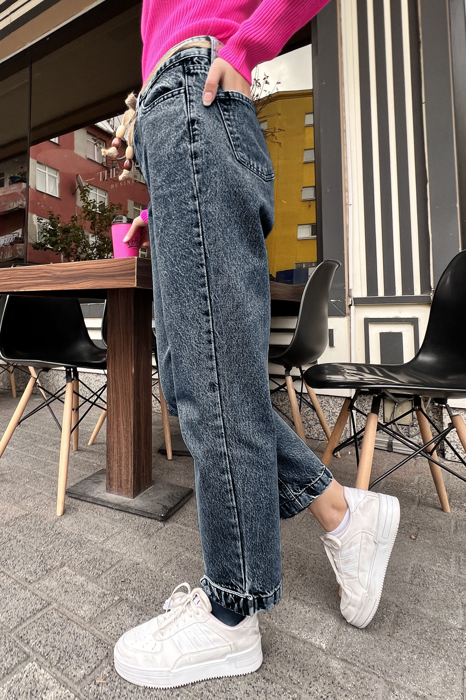 Kot Pantloon Koyu Mavi - 11190 - 8