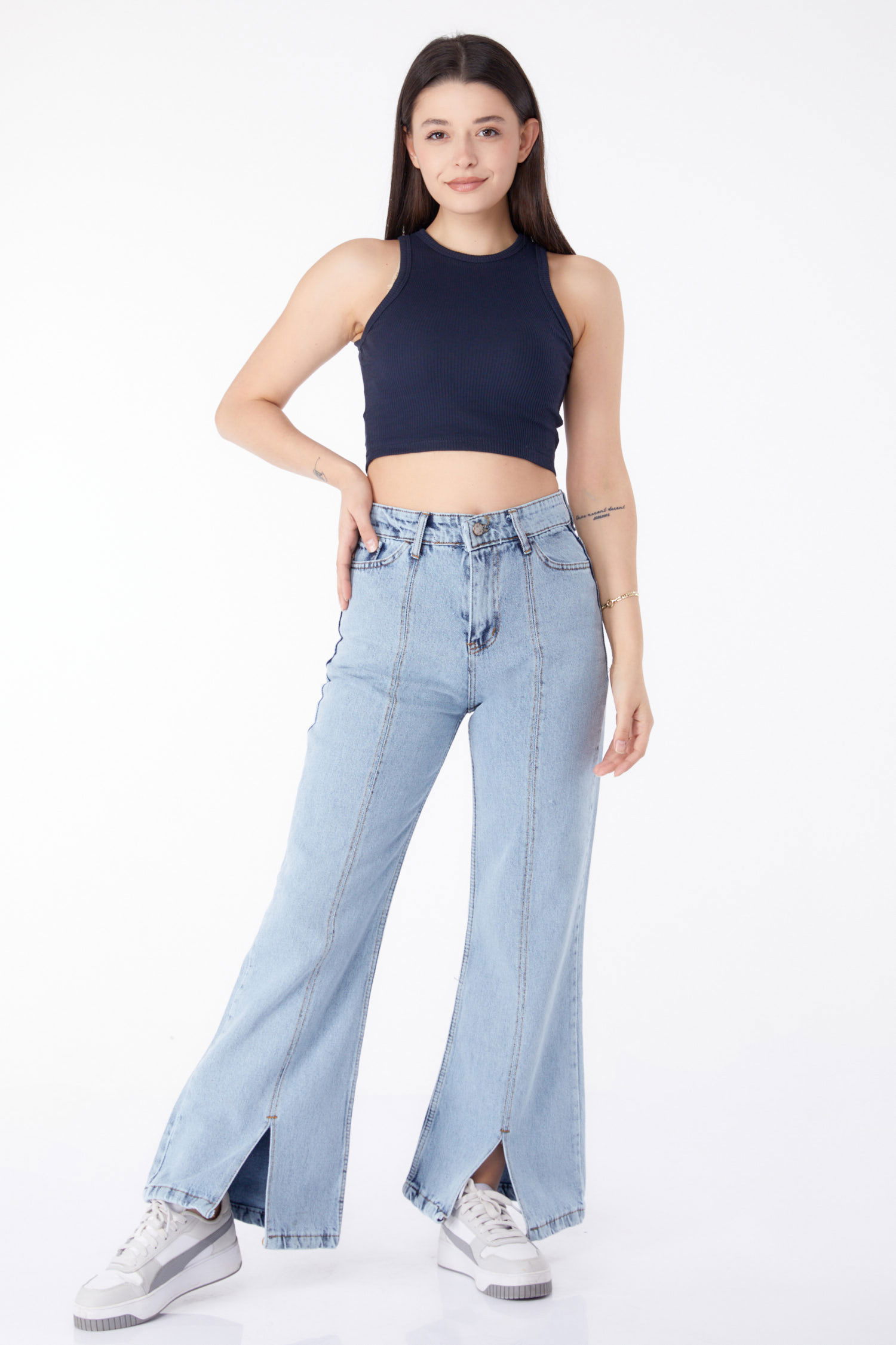 Kot Pantloon Buz Mavi - 11192 - 1