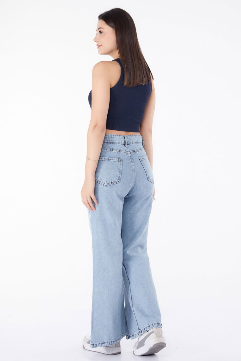 Kot Pantolon Buz Mavi - 11192 - TOFİSA