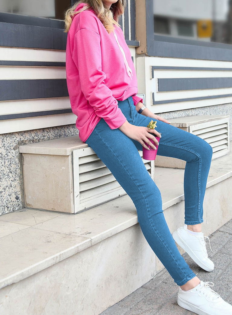 Kot Pantloon Mavi - 11193 - TOFİSA