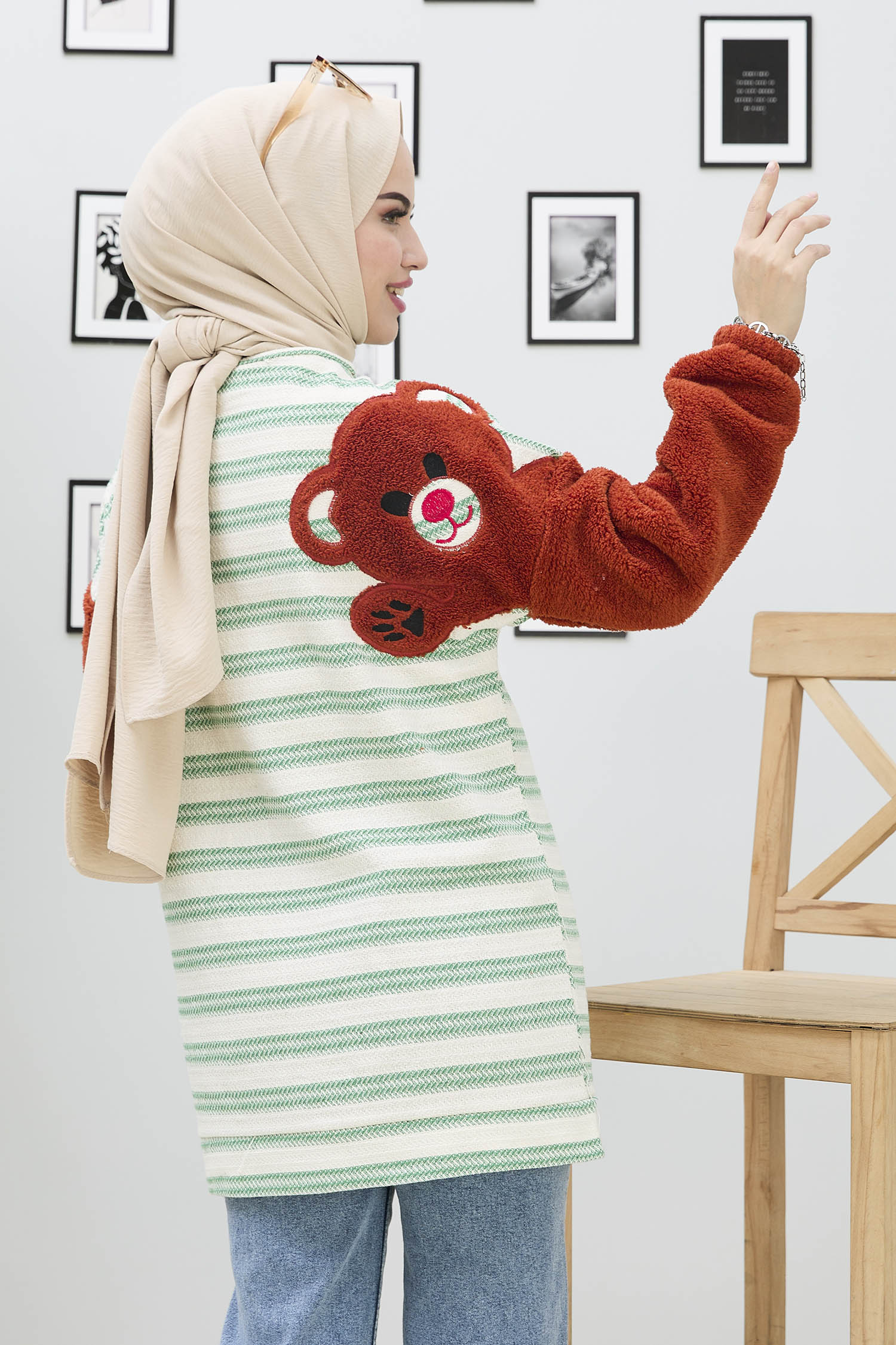 11223-MINT Tunik - 3