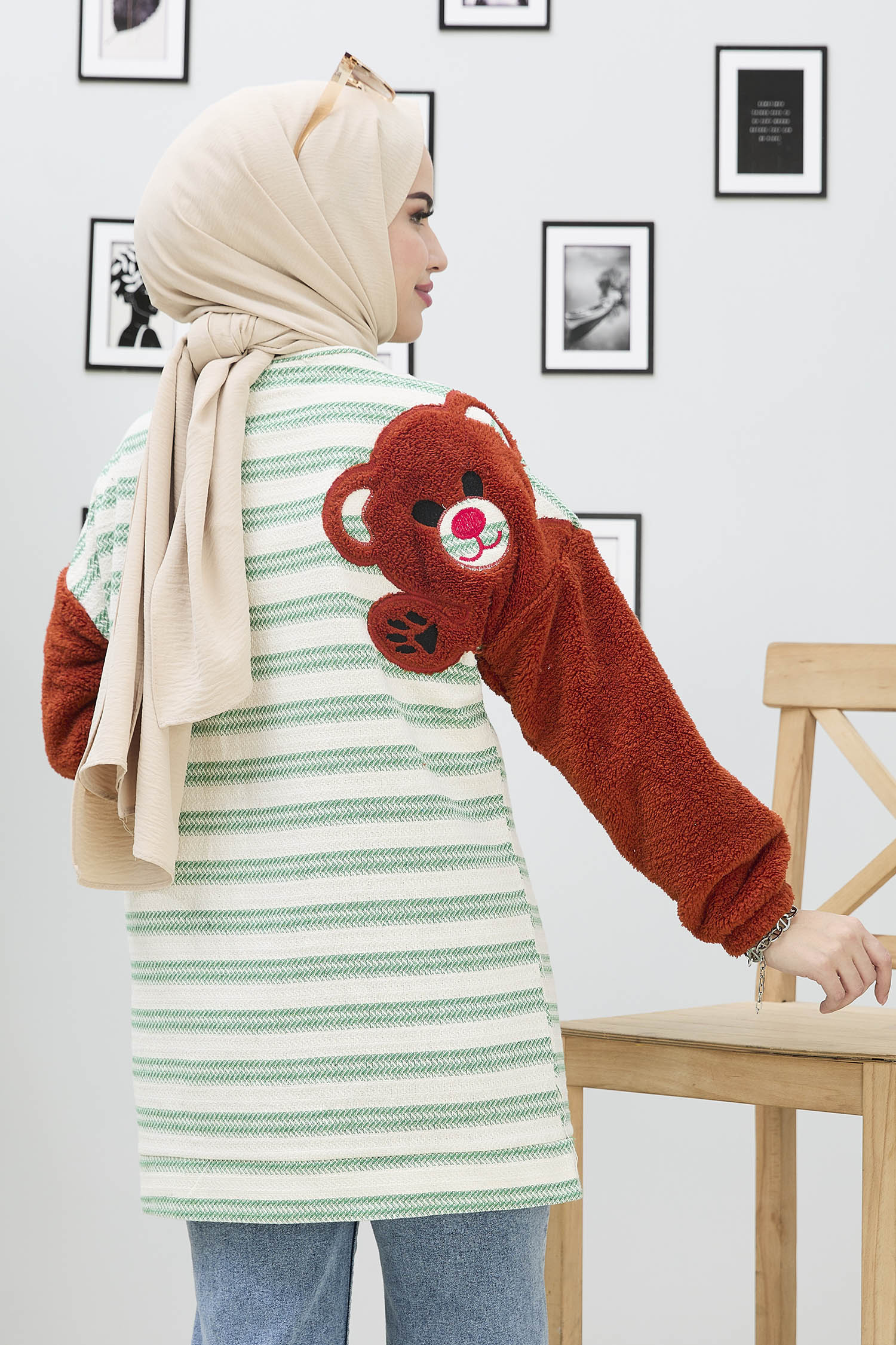11223-MINT Tunik - 4