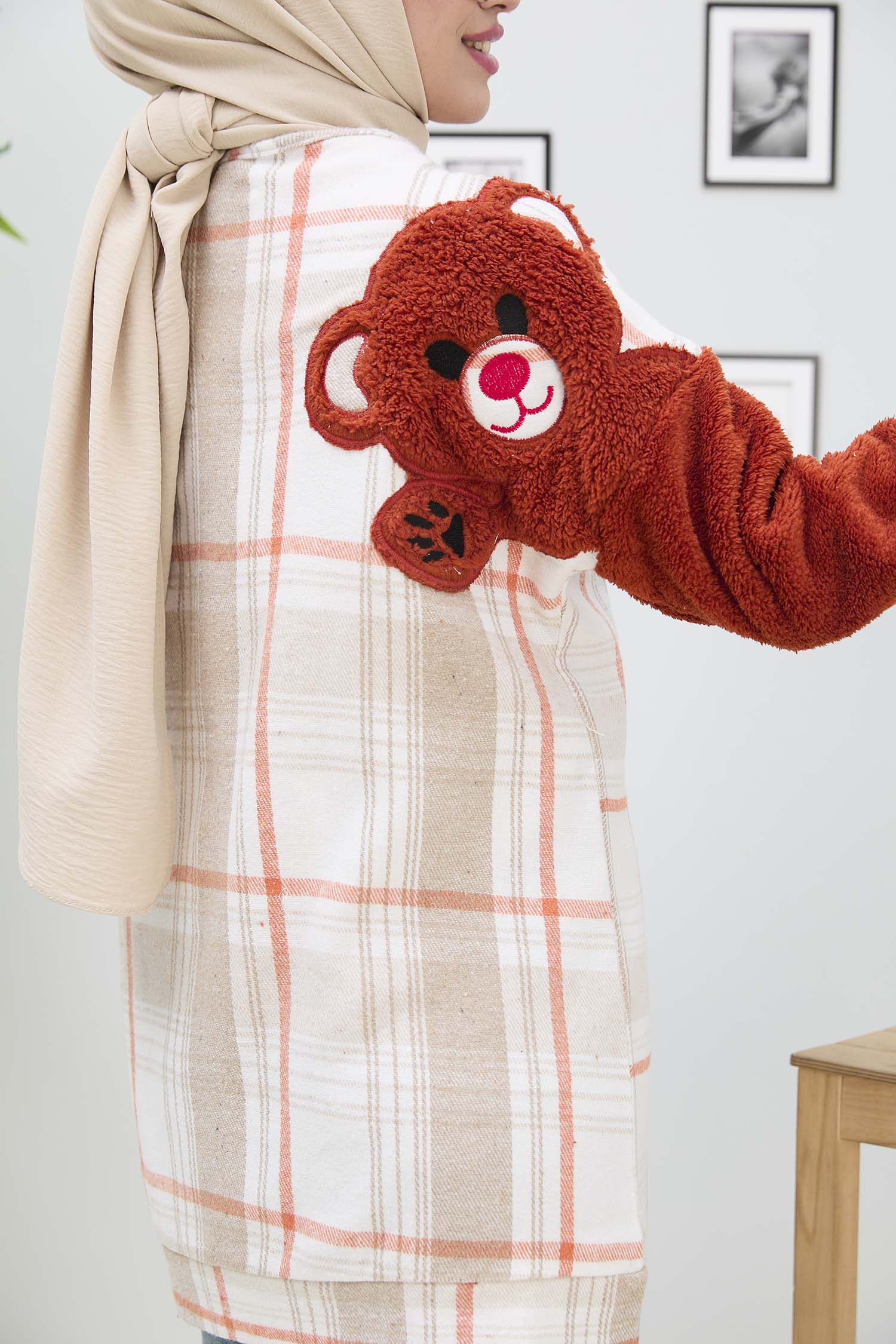 11223-ORANJ Tunik - 3