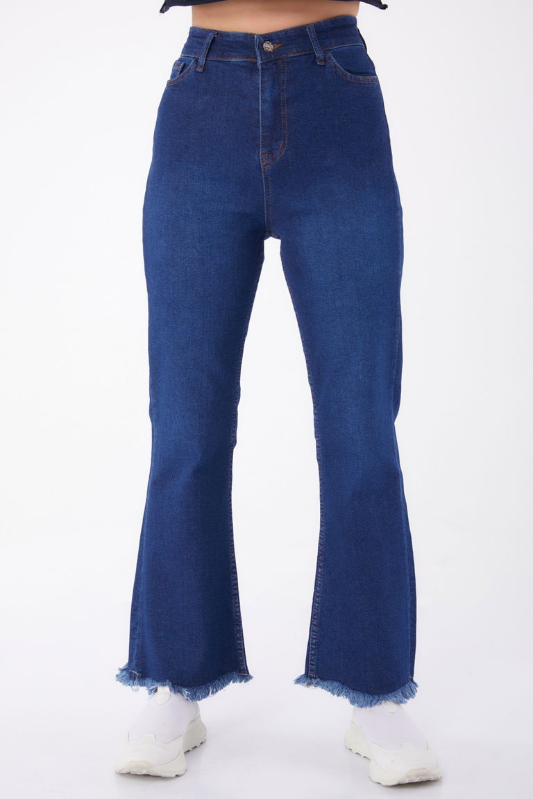 11319-KOYU-MAVI Kot Pantolon - TOFİSA