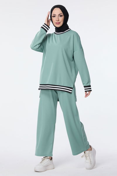 11321-MINT Tunik Pantolon 