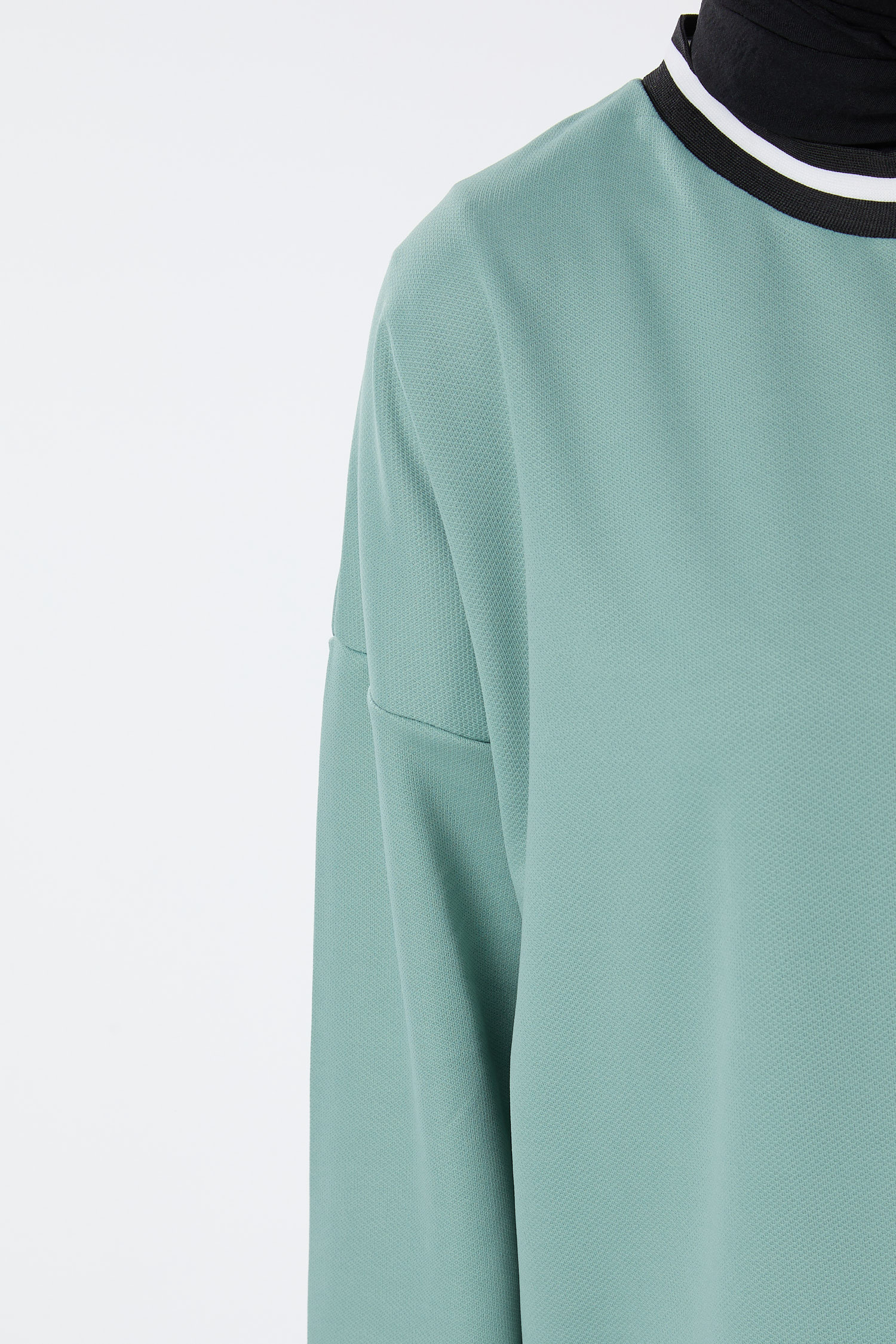 11321-MINT Tunik Pantolon - 4