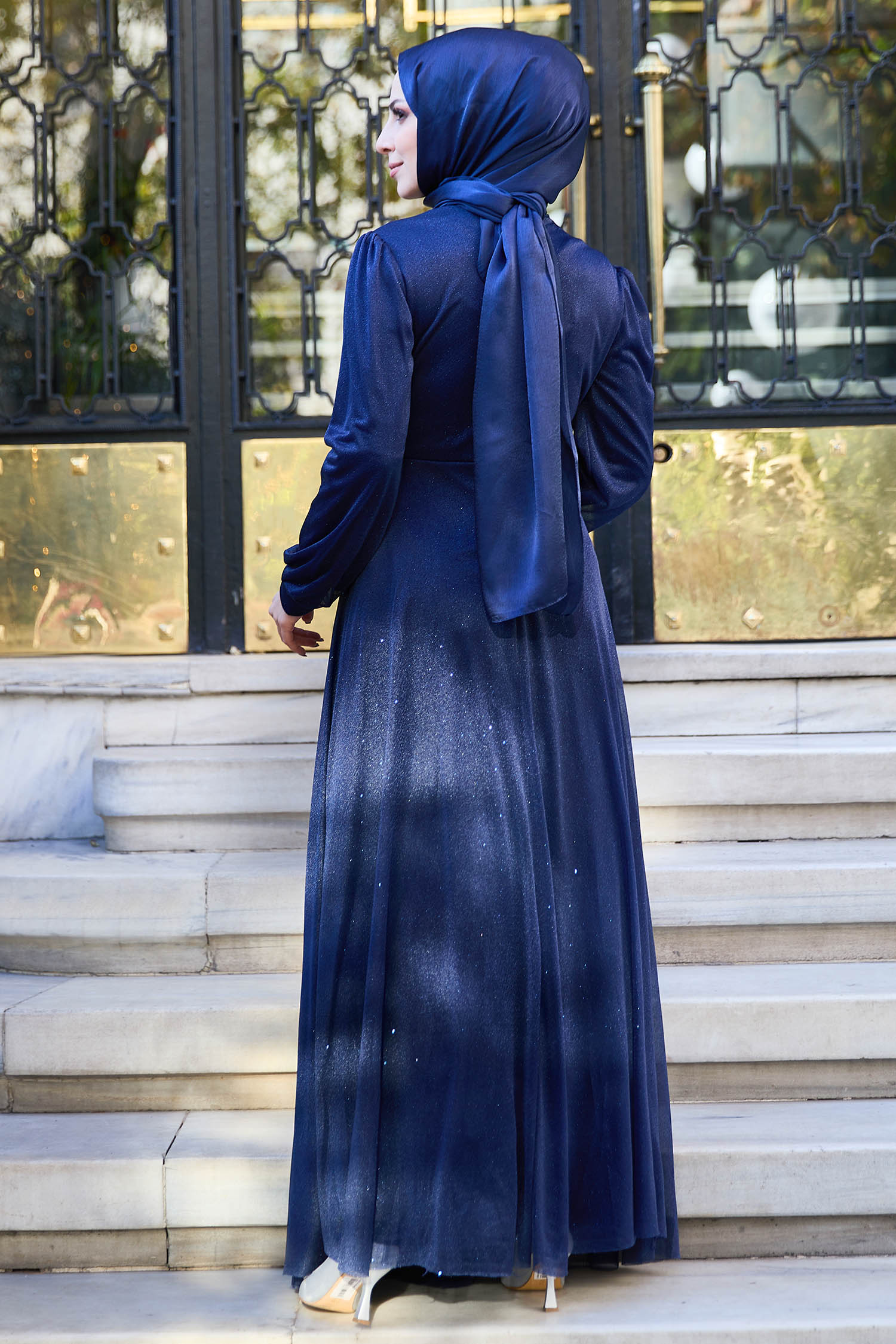 Abiye Lacivert - 11365 - 8