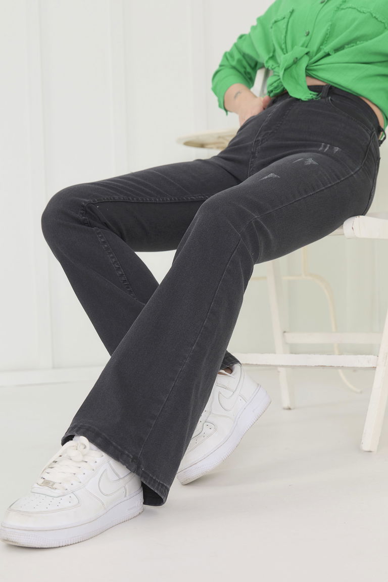 Kot Pantolon Füme - 11397 - TOFİSA