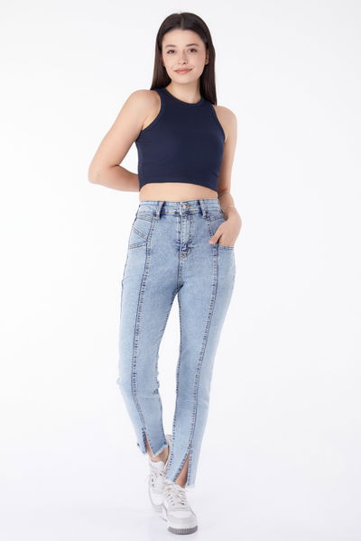 Kot Pantolon Buz Mavi - 11398 