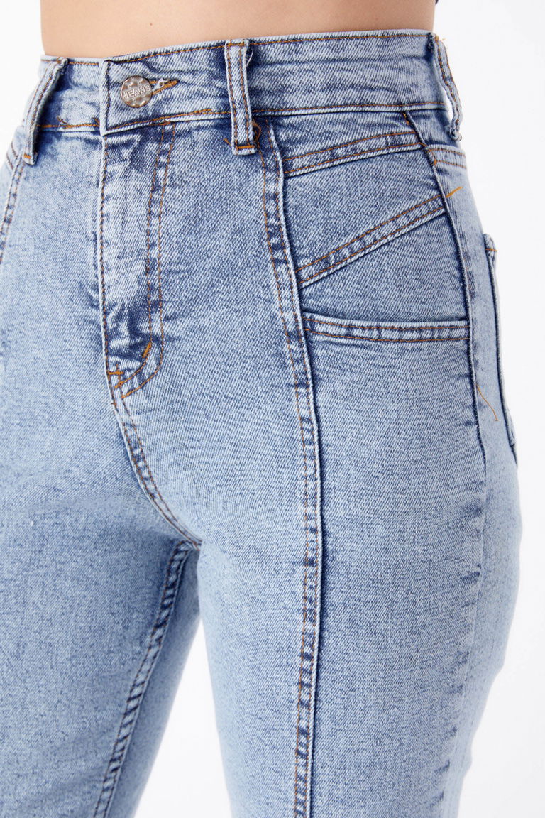 Kot Pantolon Buz Mavi - 11398 - TOFİSA