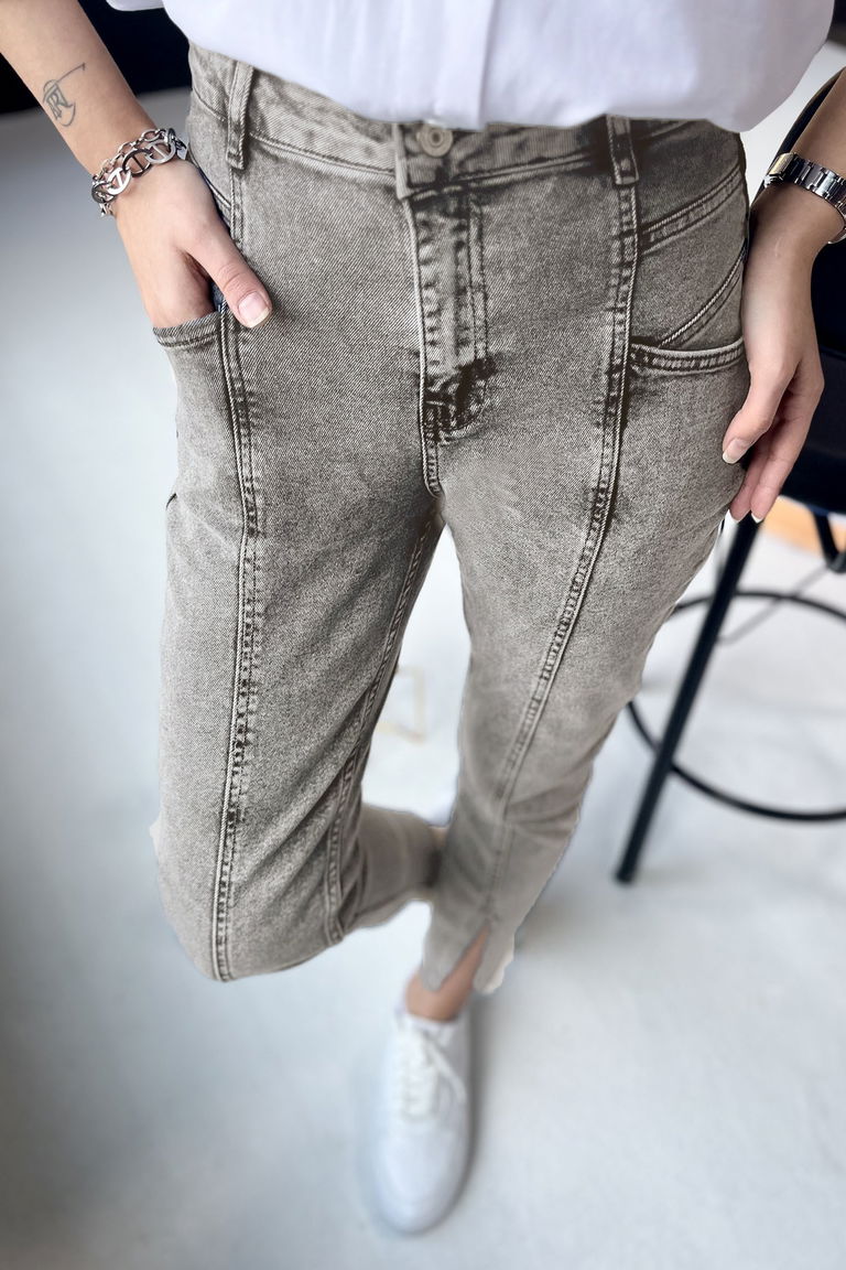 Kot Pantolon Füme - 11398 - TOFİSA