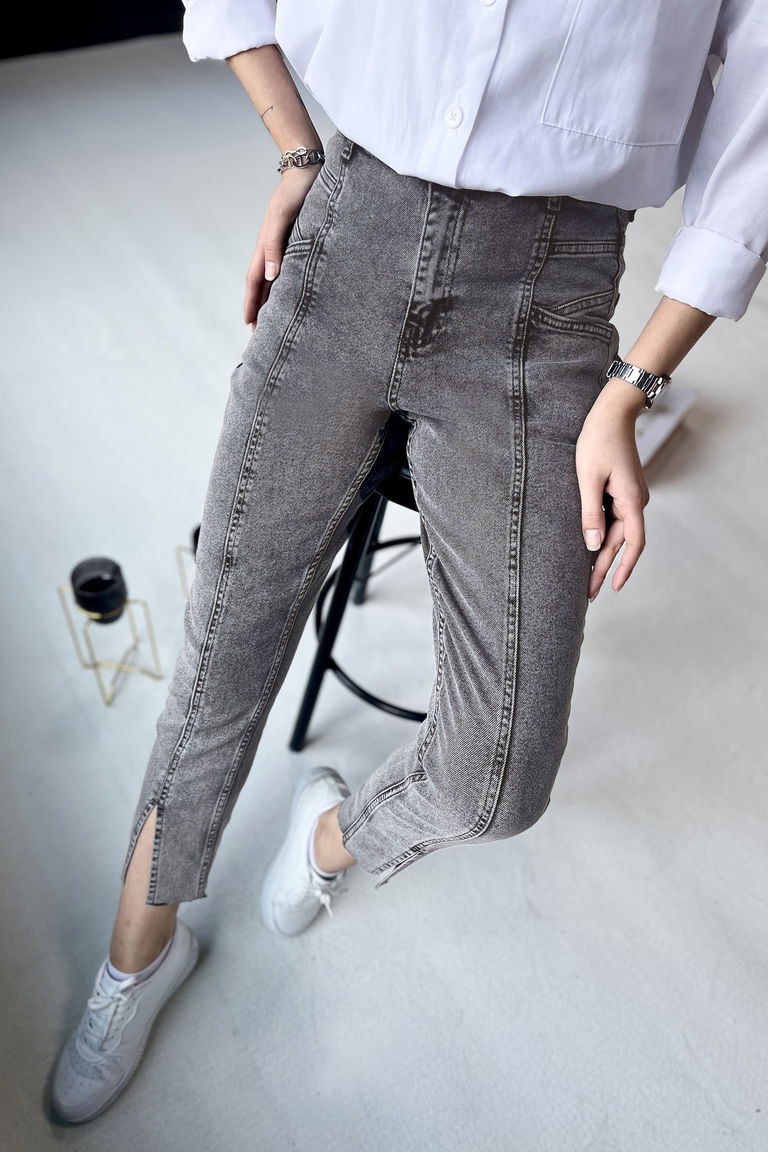 Kot Pantolon Füme - 11398 - TOFİSA