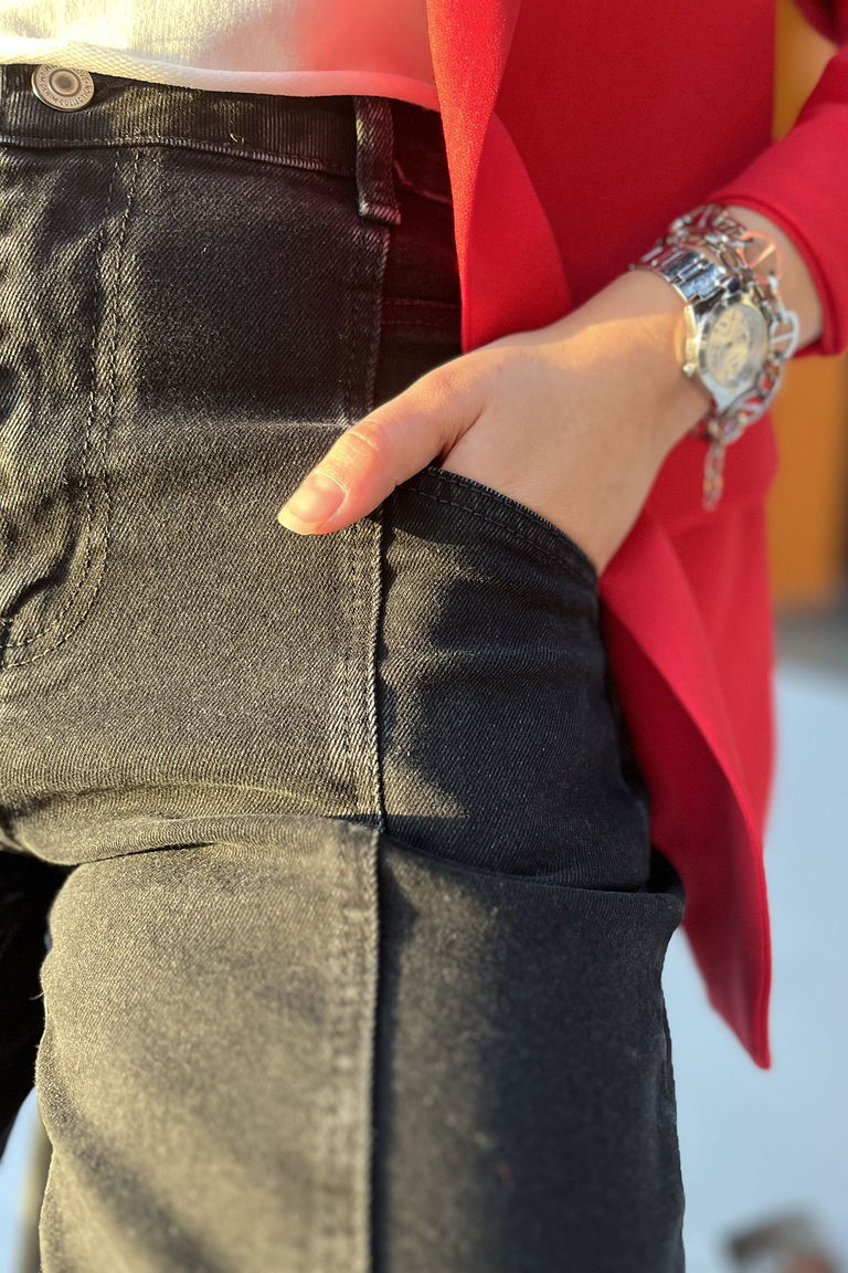 Kot Pantolon Siyah - 11398 - TOFİSA