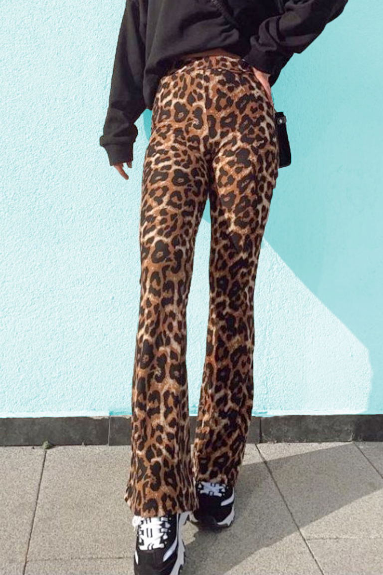 Pantolon Leopar - 11399 - TOFİSA