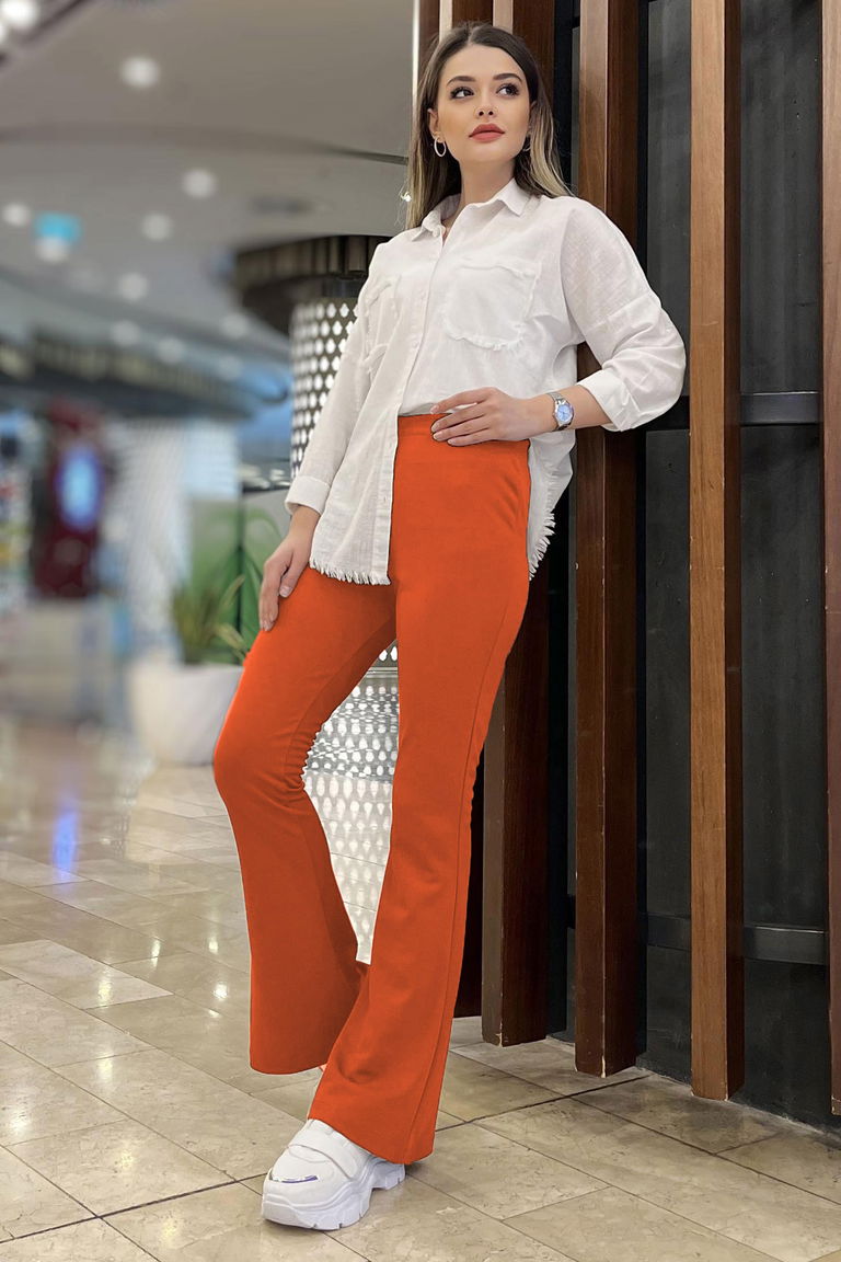 Pantolon Oranj - 11399 - TOFİSA