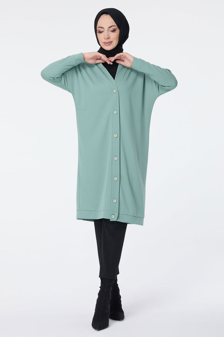 Hırka Mint - 11430 - TOFİSA