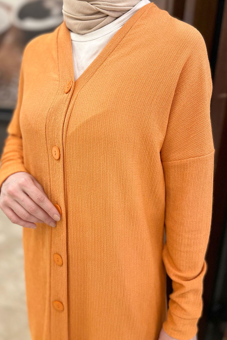 Hırka Oranj - 11430 - TOFİSA