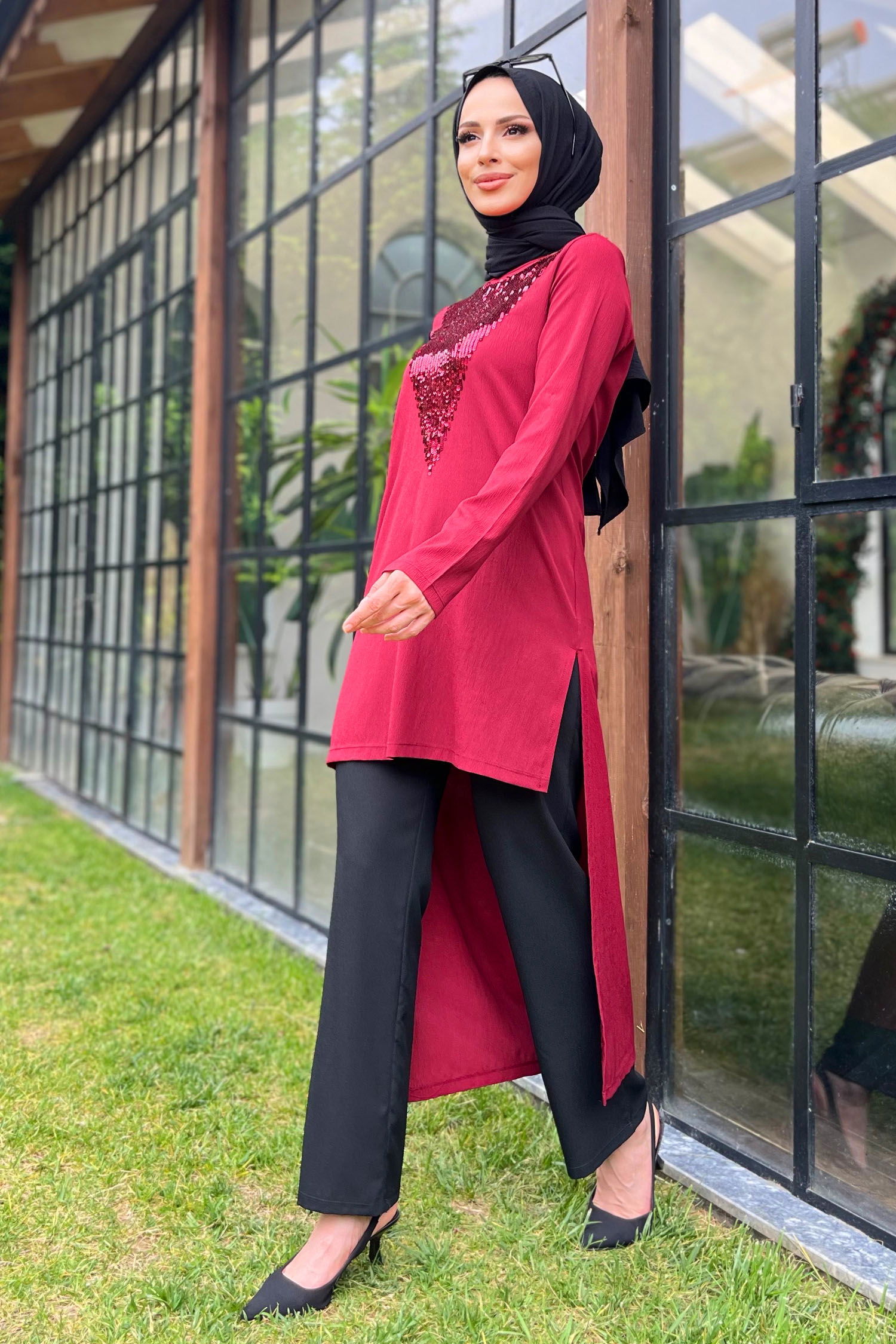 11514-BORDO Tunik+Pantolon - 2