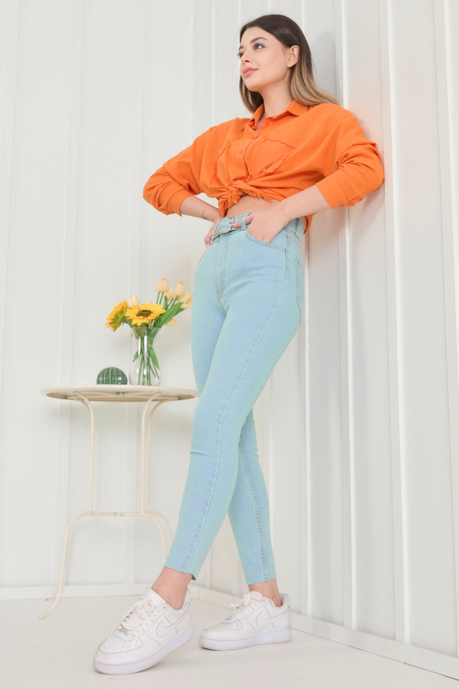 Kot Pantolon Buz Mavi - 11601 - 2