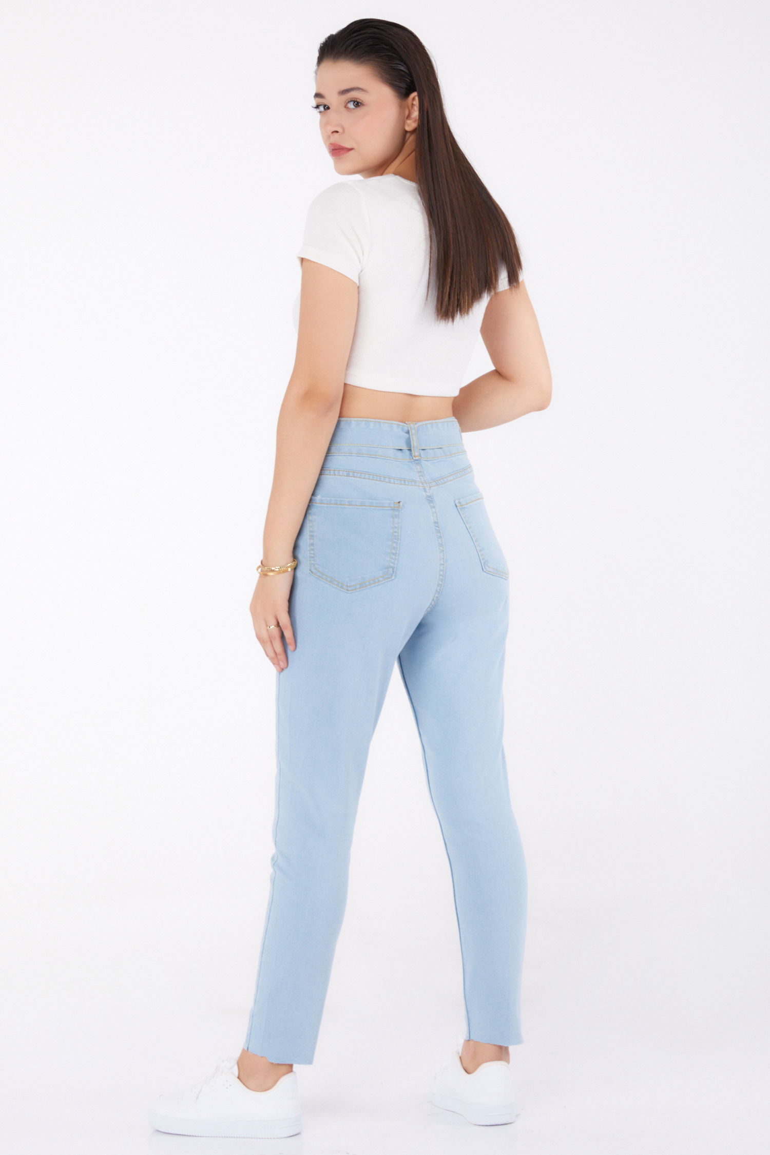 Kot Pantolon Buz Mavi - 11601 - 6
