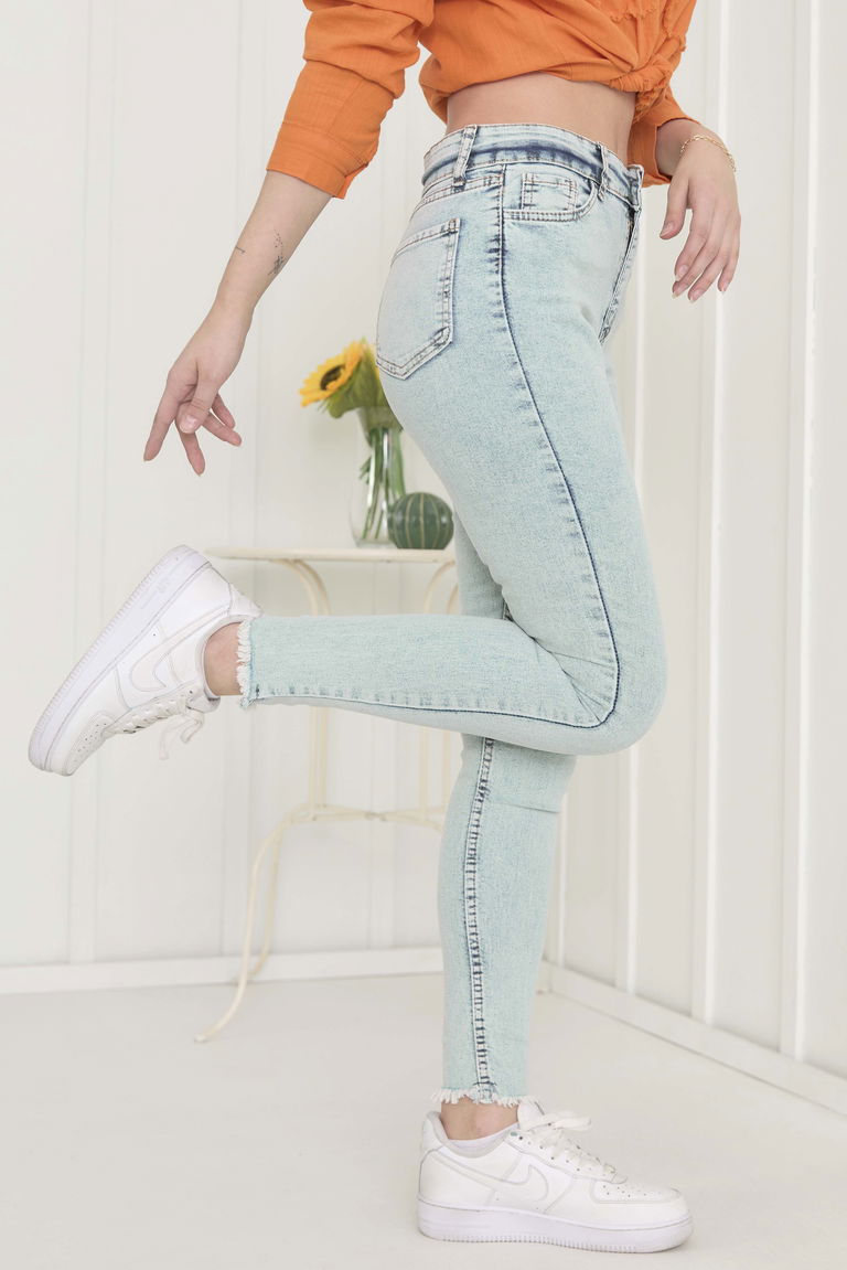 Kot Pantolon Buz Mavi - 11602 - TOFİSA