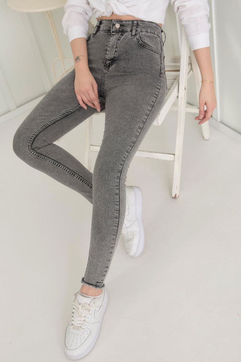 Kot Pantolon Füme - 11602 - TOFİSA