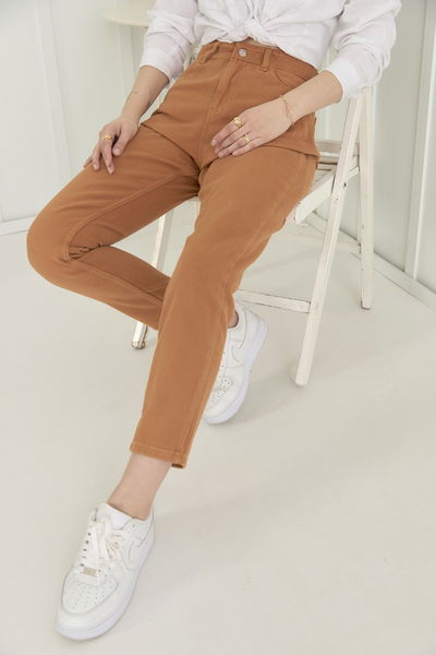 Gabardin Pantolon Taba - 11610 