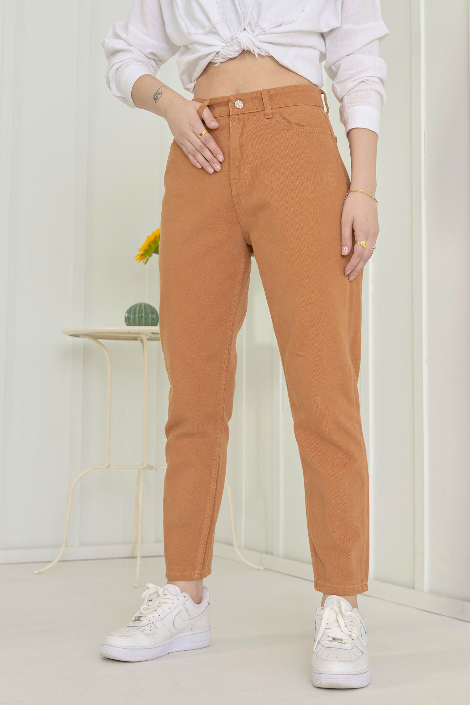 Gabardin Pantolon Taba - 11610 - 3