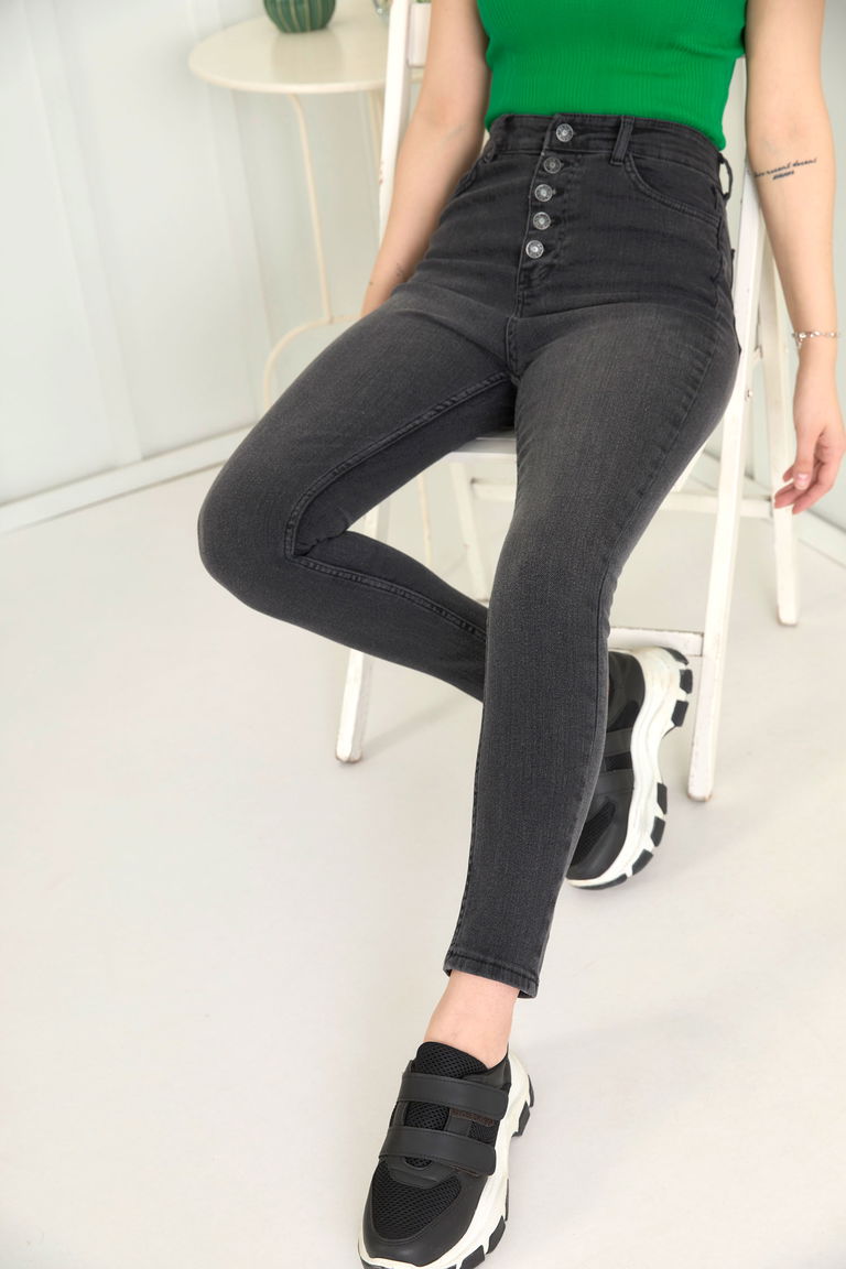 Kot Pantolon Antrasit - 11611 - TOFİSA