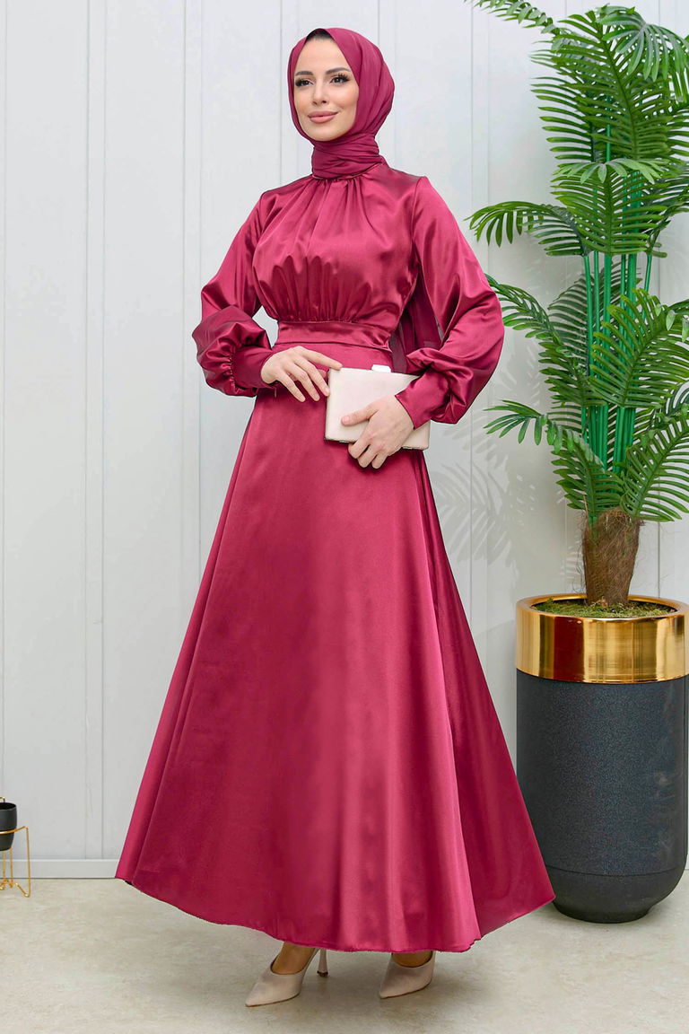 Abiye Bordo - 11635 - TOFİSA